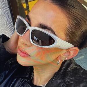 Elegant White Sunglasses